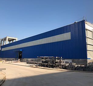 Light Steel Structure Warehouse Building Construction