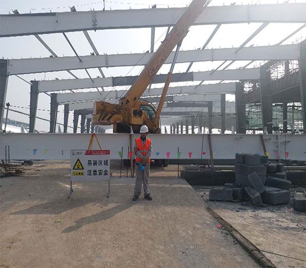 Light Steel Structure Warehouse Building Construction