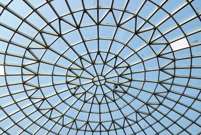 glass dome roof