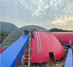 Space Frame Construction-Clinker Storage and Limestone Yard