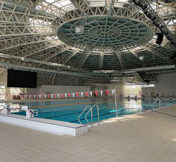 Steel Structure Truss Project Of Shizuishan Swimming Pool