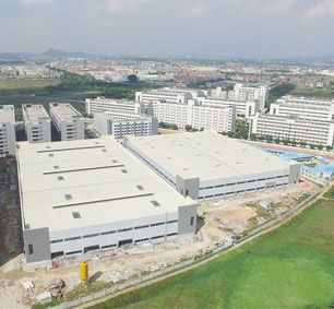 Prefab Galvanized Steel Warehouse Roof With Space Frame Design