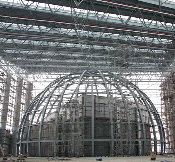 Prefabricated Steel Structure Science and Technology Museum Hall