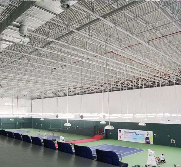 Sport Tennis Centre Steel Structure Space Frame Stadium Roof Project Construction