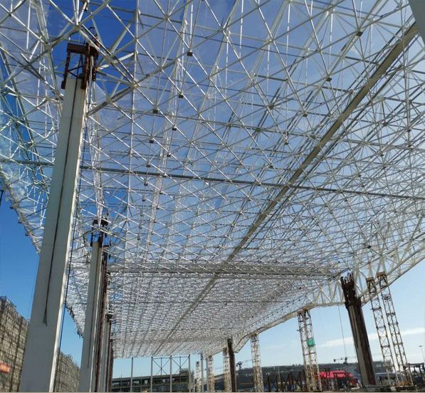 Prefabricated Steel Structure Aircraft Hangar For Sale