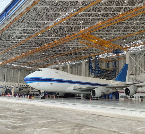 Prefabricated Steel Structure Aircraft Hangar For Sale