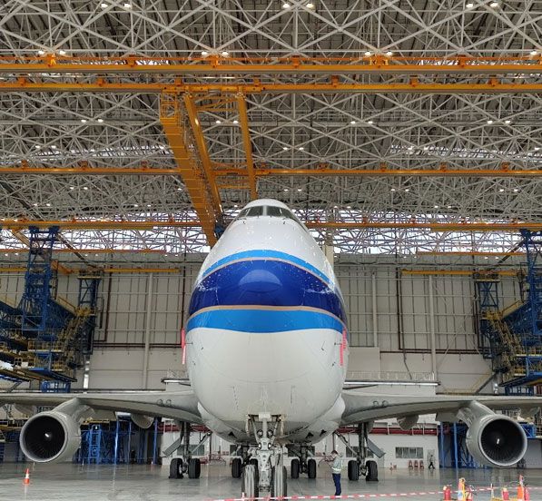 Prefabricated Steel Structure Aircraft Hangar For Sale