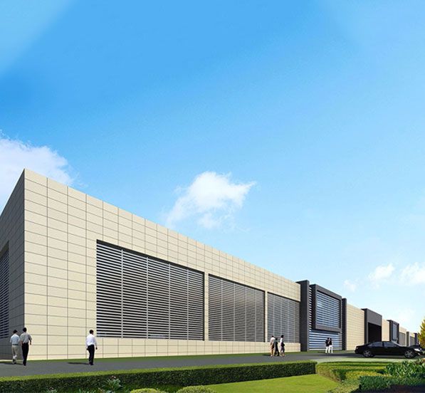 Large Span Data Storage Center Warehouse Steel Structure Building