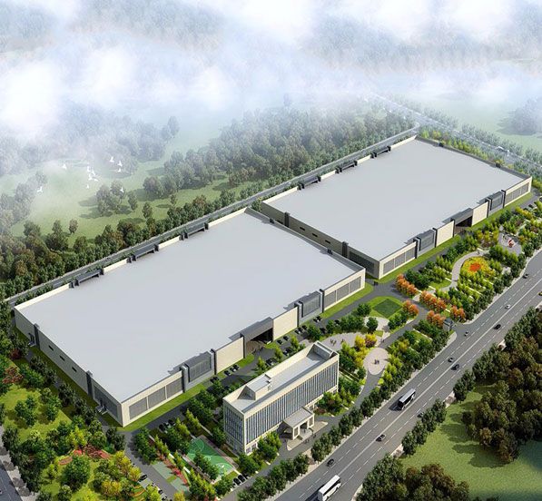 Large Span Data Storage Center Warehouse Steel Structure Building