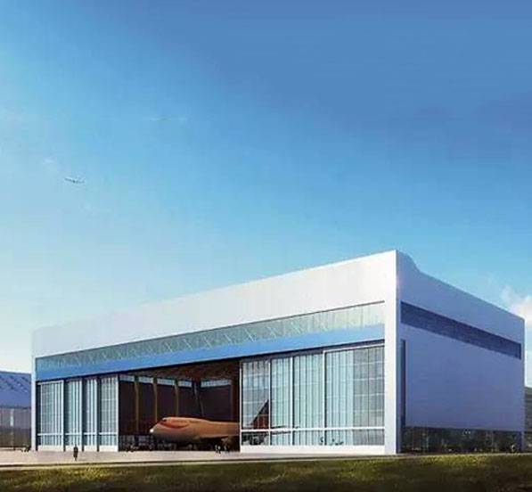 Large Steel Aircraft Hangar Design & Construction