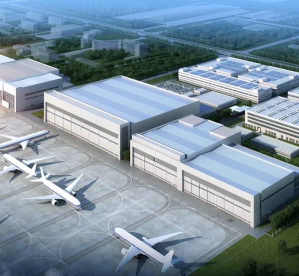 Large Steel Aircraft Hangar Design & Construction