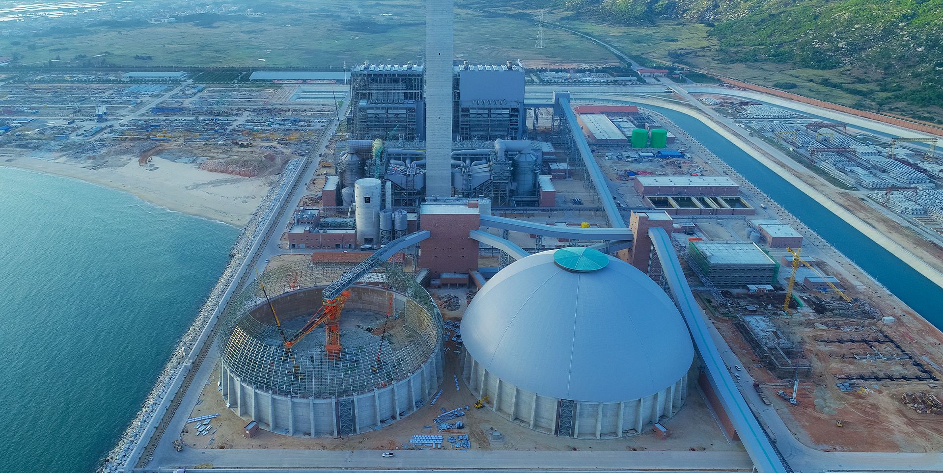 LARGE SPAN DOME BULK STORAGE
