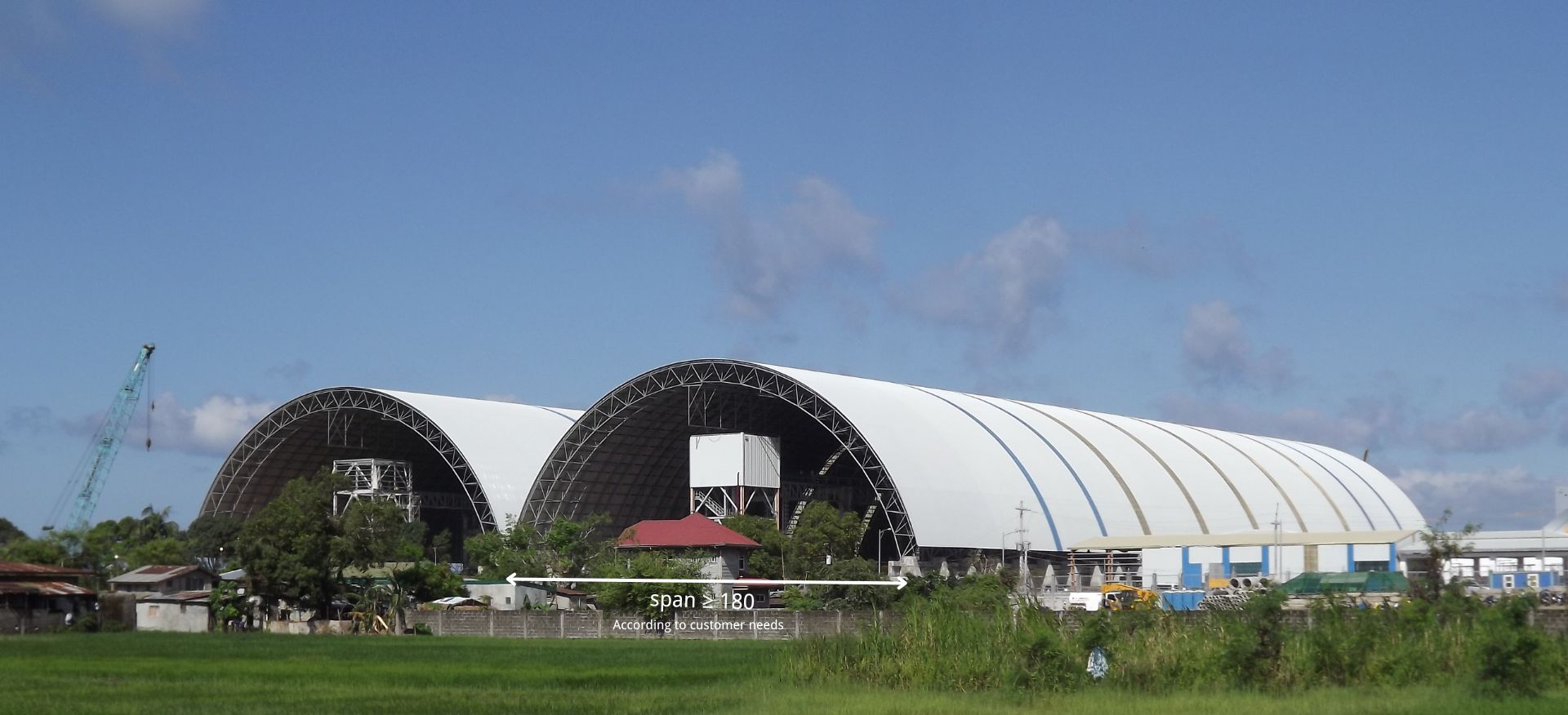 LARGE SPAN BULK STORAGE
